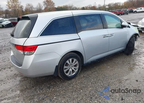 2014 Honda Odyssey Ex from USA, damaged, VIN 5FNRL5H40EB056810